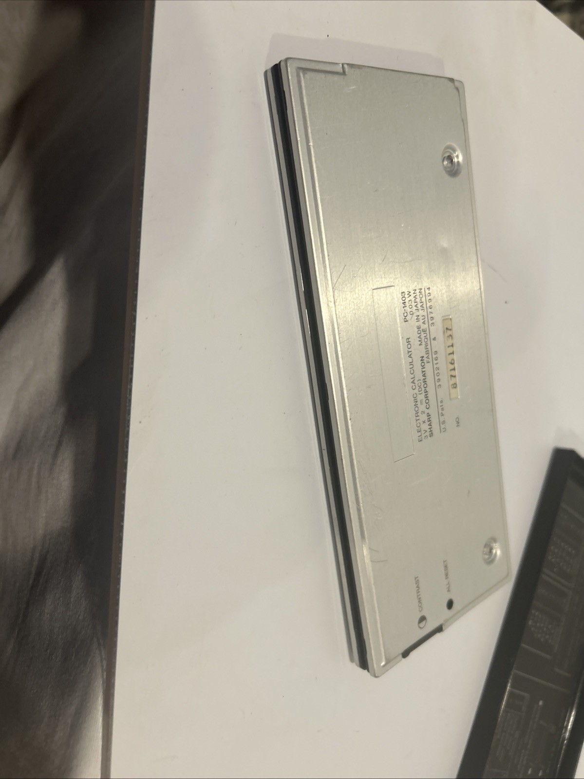 Sharp PC-1403 Pocket Computer Calculator Works New Batteries