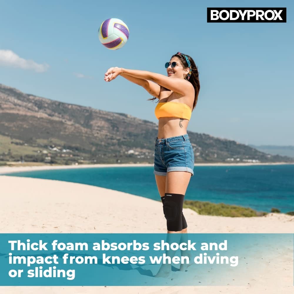 Bodyprox Protective Knee Pads Thick Sponge Collision Avoidance Knee