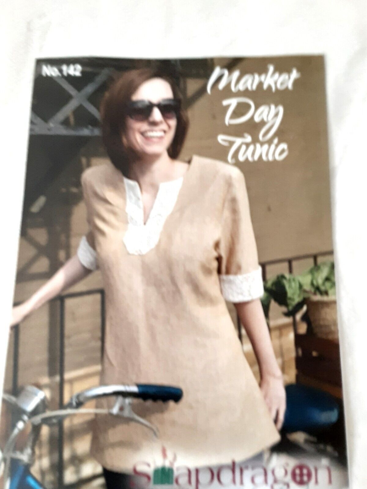 Vintage Snapdragon Studios sewing pattern Market Day Tunic
