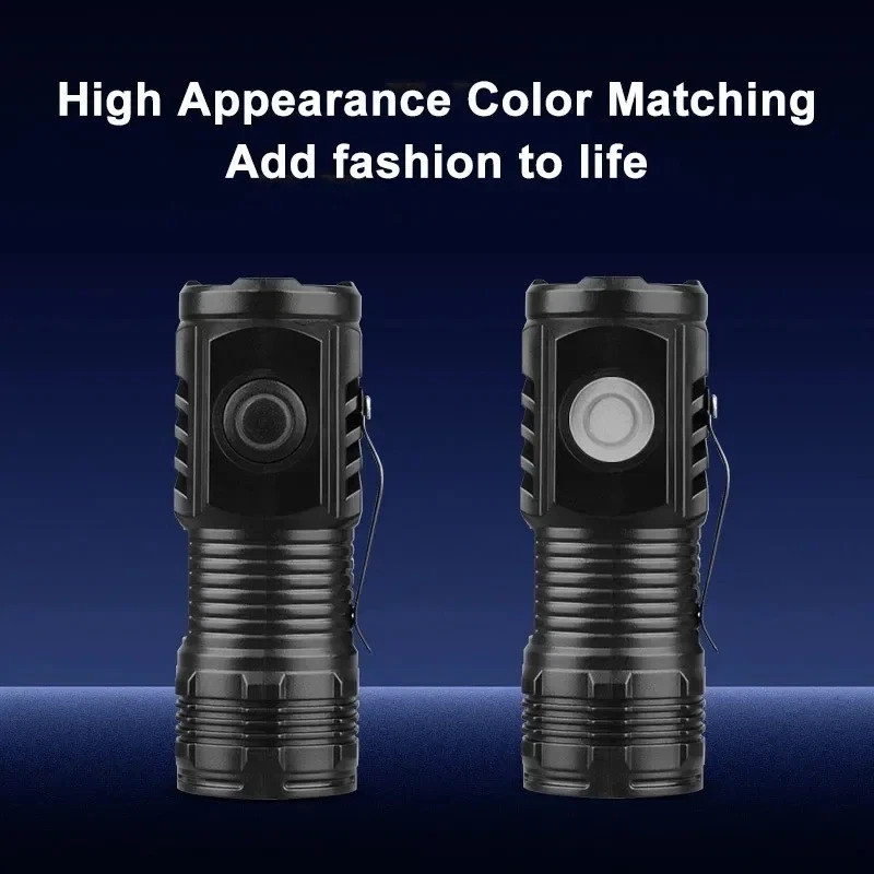 1200000LM USB Rechargeable LED Flashlight Super Bright Torch Tactical Lamp