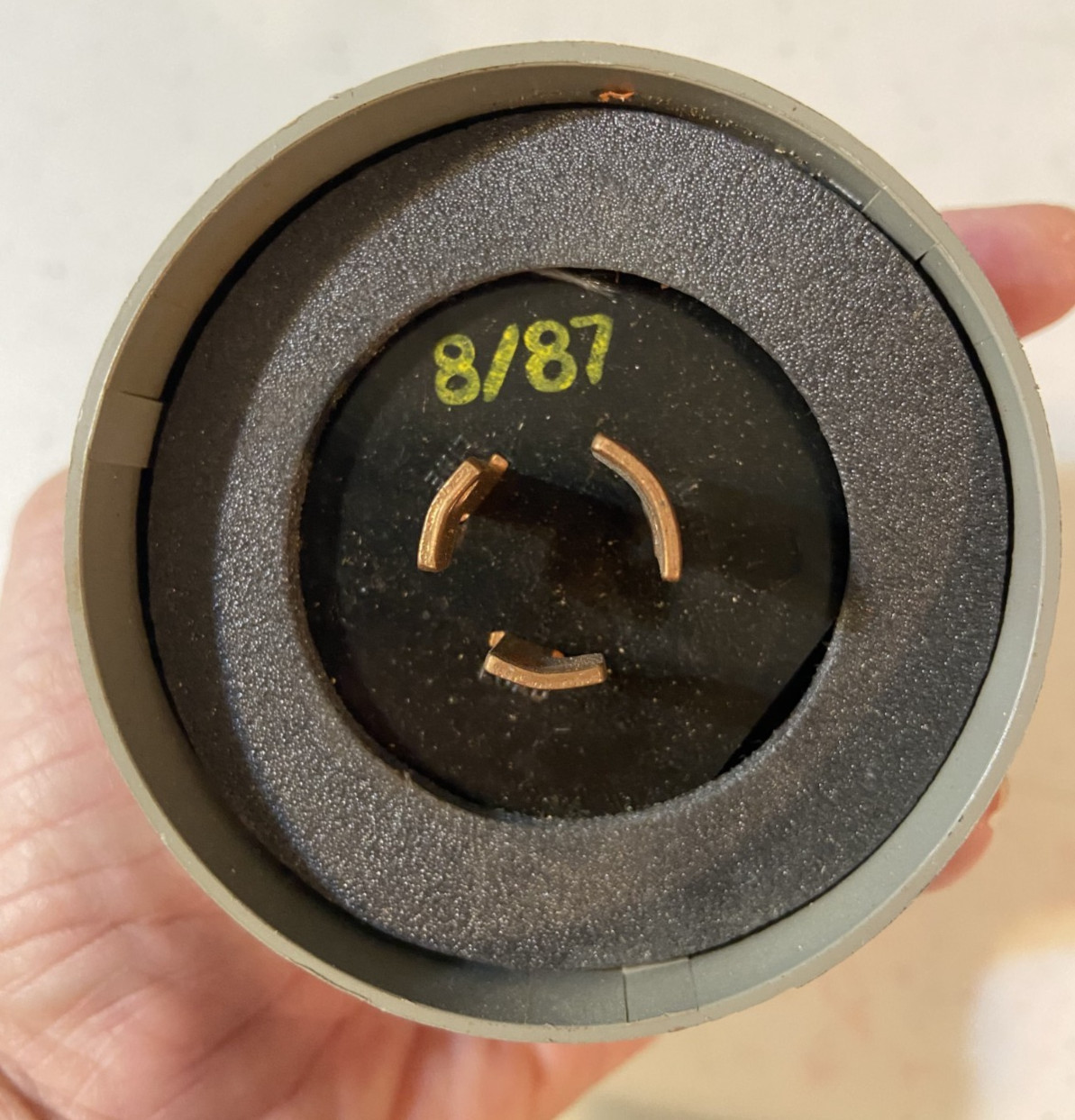 1987 AUGUST SPACE SHUTTLE TIME DELAY SWITCH FLIGHT FLOWN? NASA SPACE MISSION