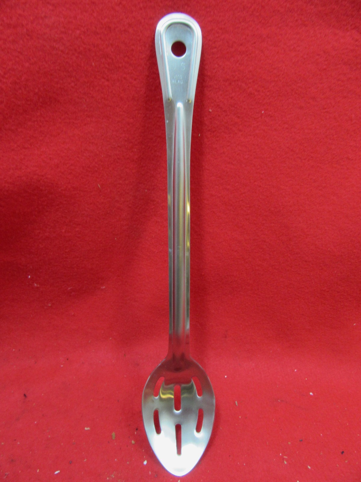 VICO Stainless Steel  professional Serving Mixing Slotted spoon  15"