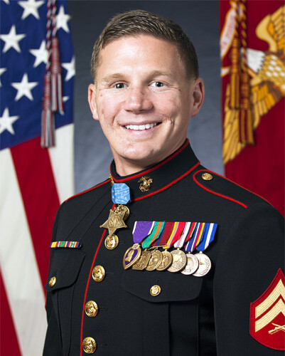 Medal of Honor Recipient Kyle Carpenter Afghanistan Photo