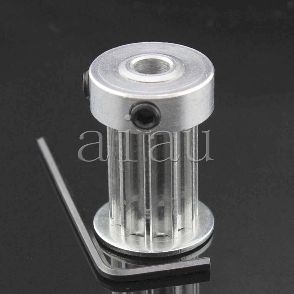 5M10T Timing Belt Pulley 10 Teeth 5/6/6.35/7/8mm Bore 21mm Width Stepper Motor
