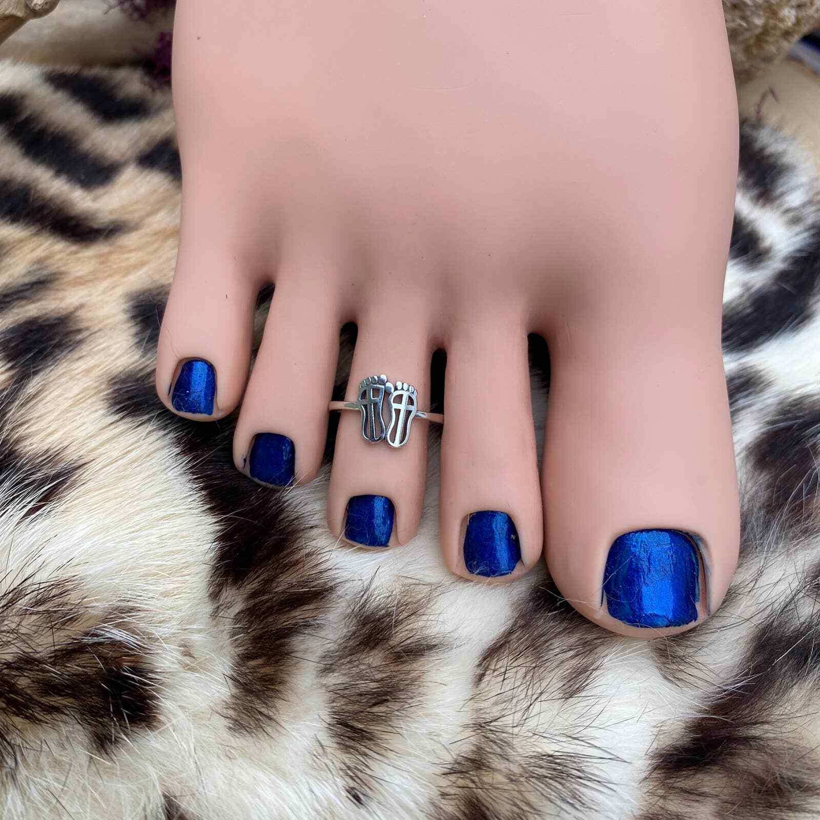 Feet Sterling Silver Toe Ring