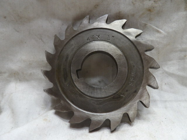 B & S Mfg. 4" X 5/16" Mill Cutter HSS USA