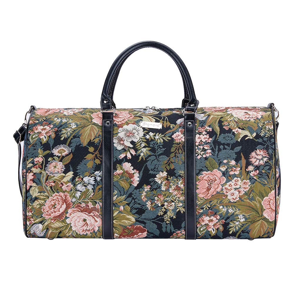 Signare Tapestry Large Travel Duffle Bag Ladies Overnight Weekender Carryon G...