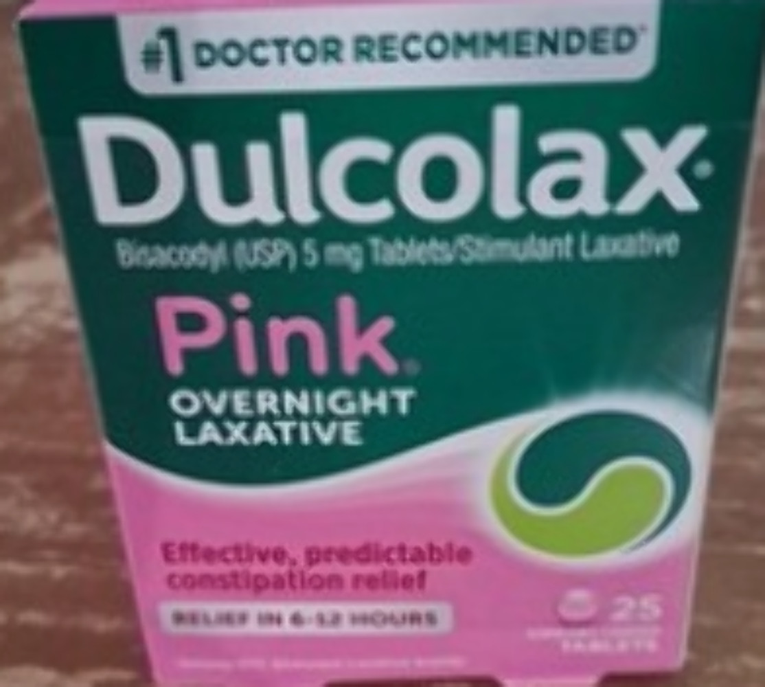3/27 Dulcolax Pink Stimulant Laxative Tablets, Overnight Laxative, Predictable &
