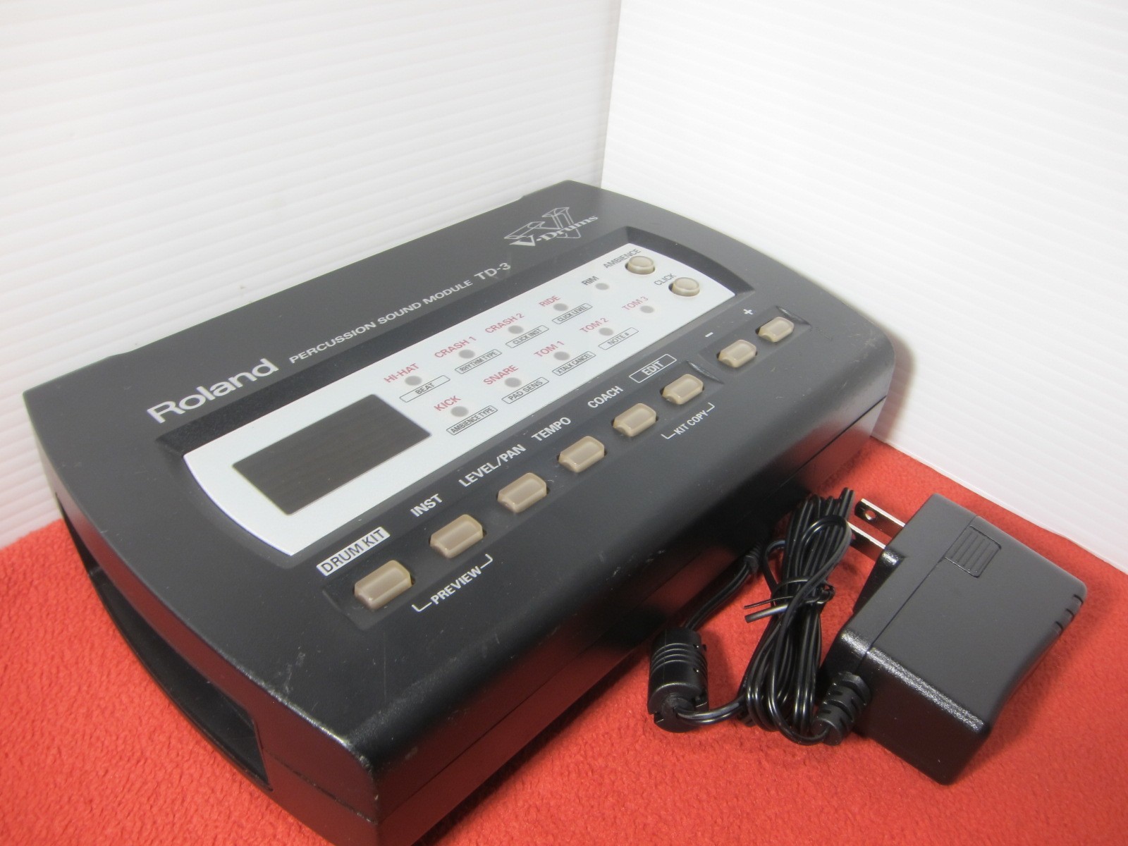 Roland TD-3 Electronic V Drum Module Brain Tested Good / Shipping from Japan