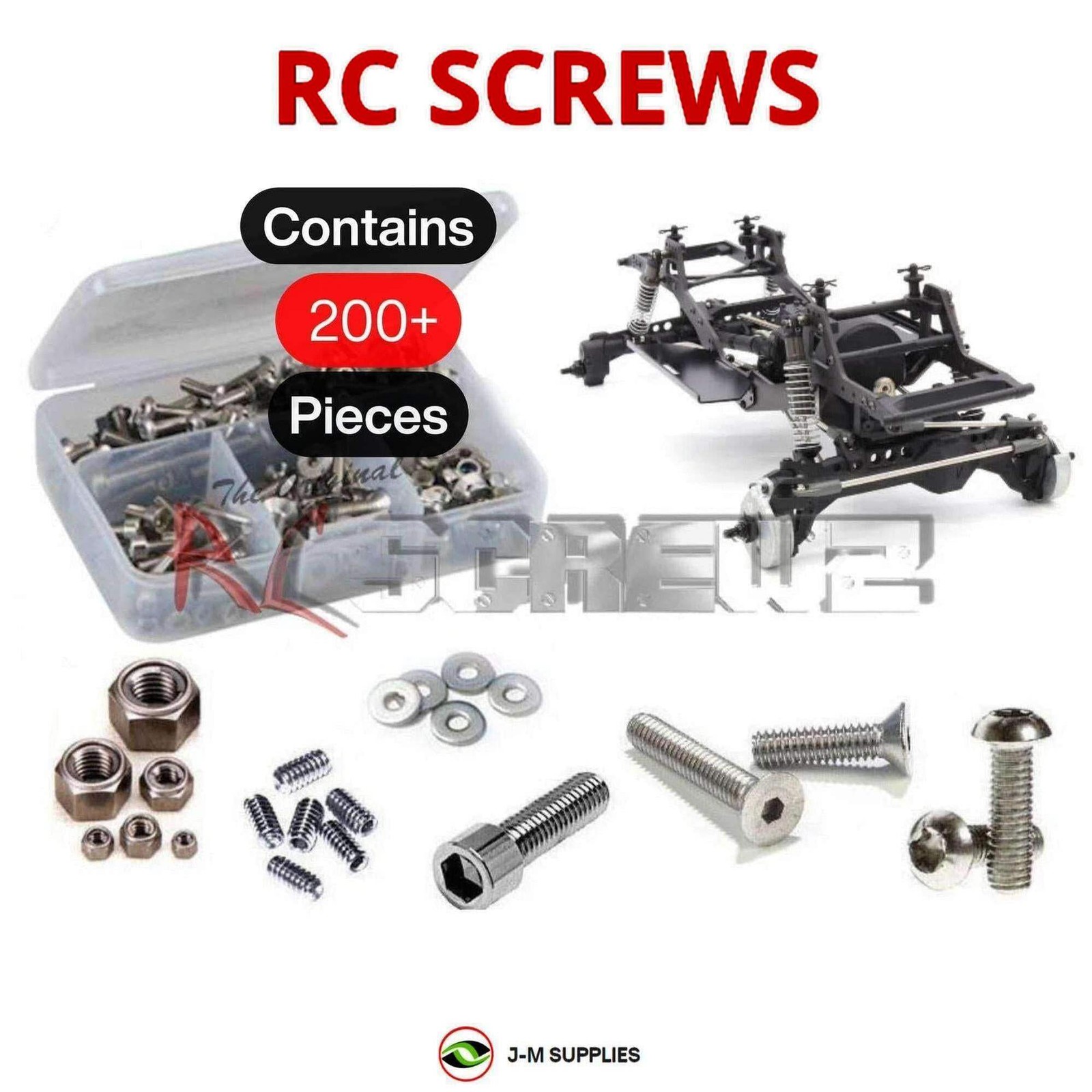 RCScrewZ Stainless Screw Kit vanq002 for Vanquish VRD Carbon 1/10 VPS09015 | SET