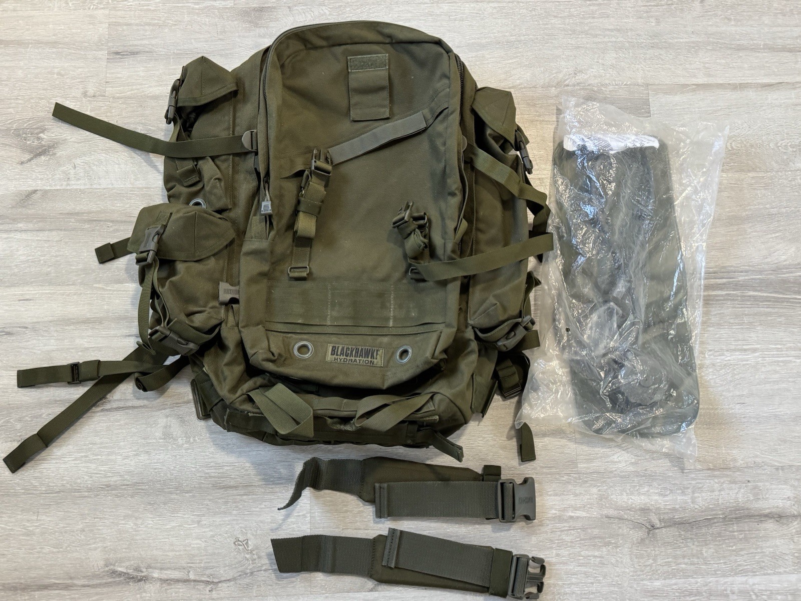 Blackhawk Raptor X3 Jumpable Pack, Like Eagle Industries A-III, w/ Water Bladder