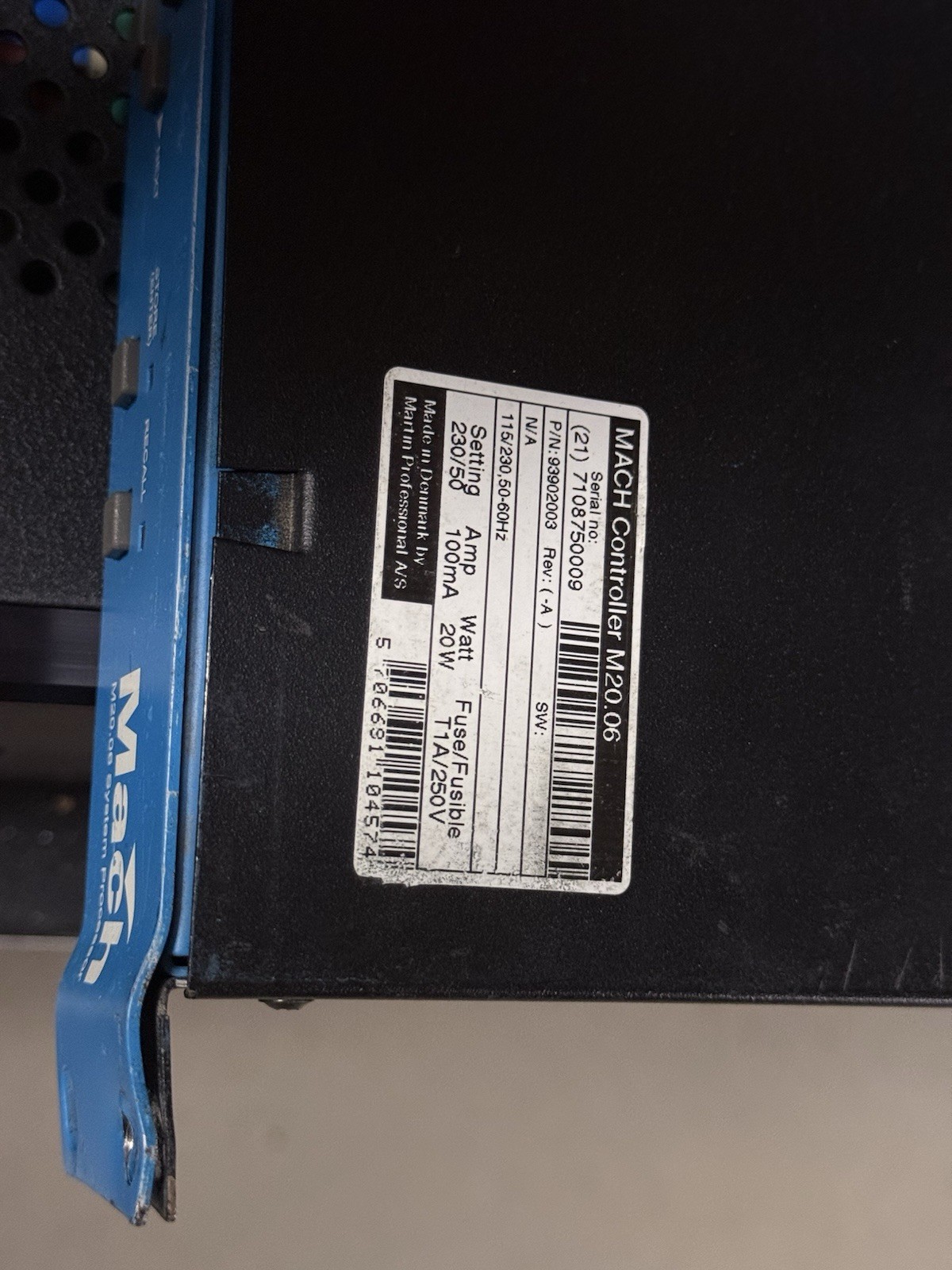 Martin Audio Loudspeaker Controller M20.06 2 In 6 Out
