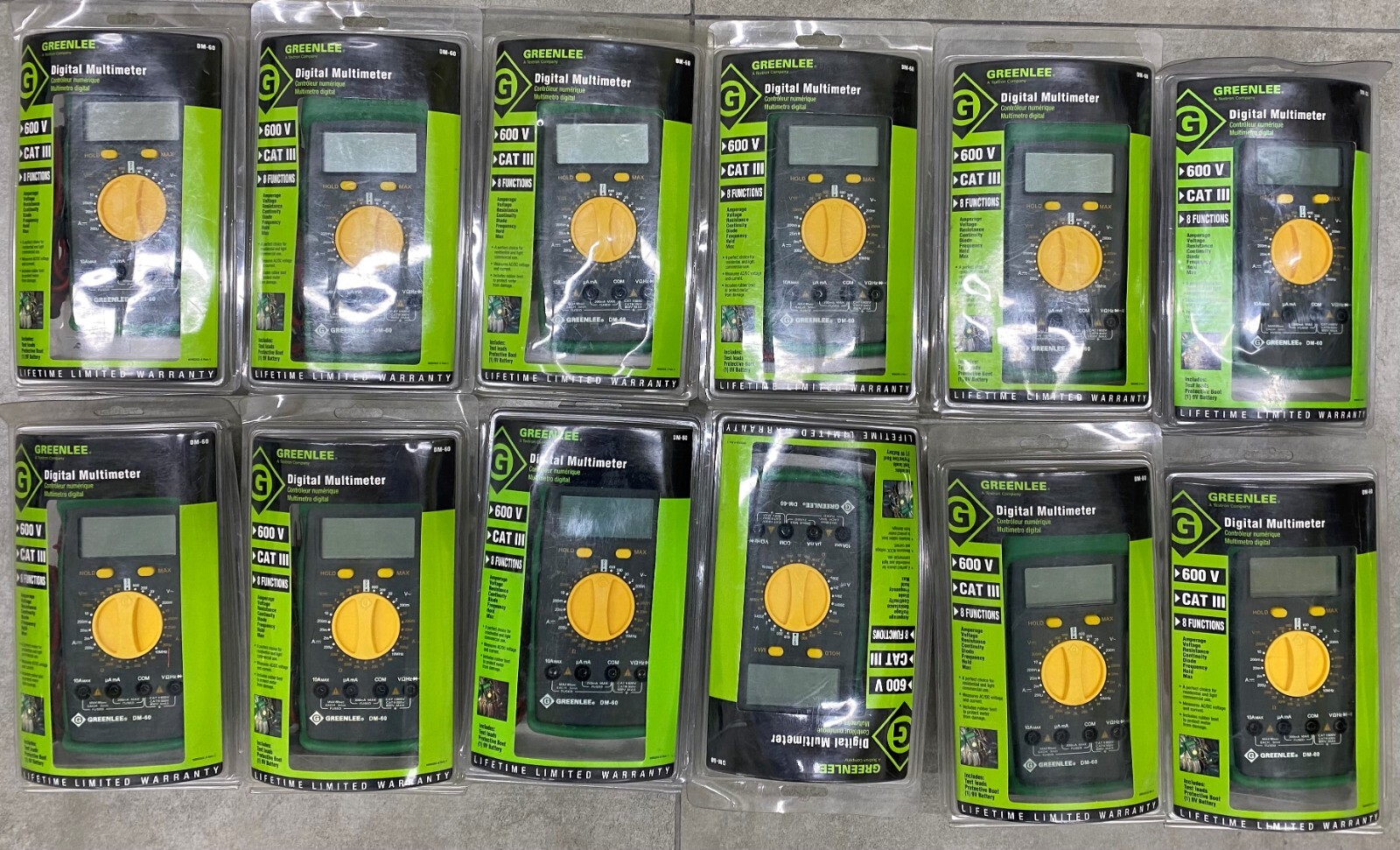 Greenlee DM-60 Manual Ranging Multimeter