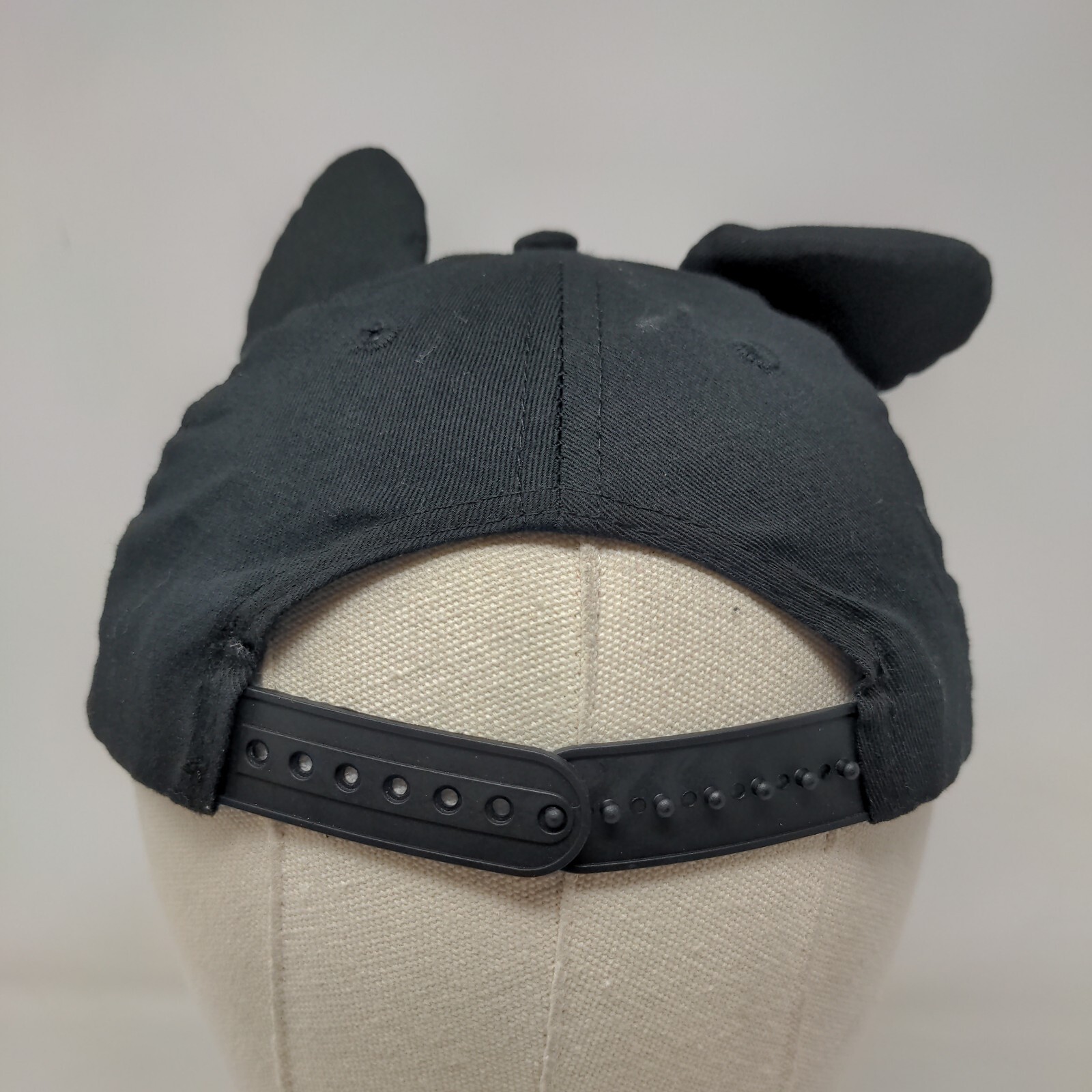 Disney Junior Mickey Boy's Snapback Hat Black OSFM Ears Distressed