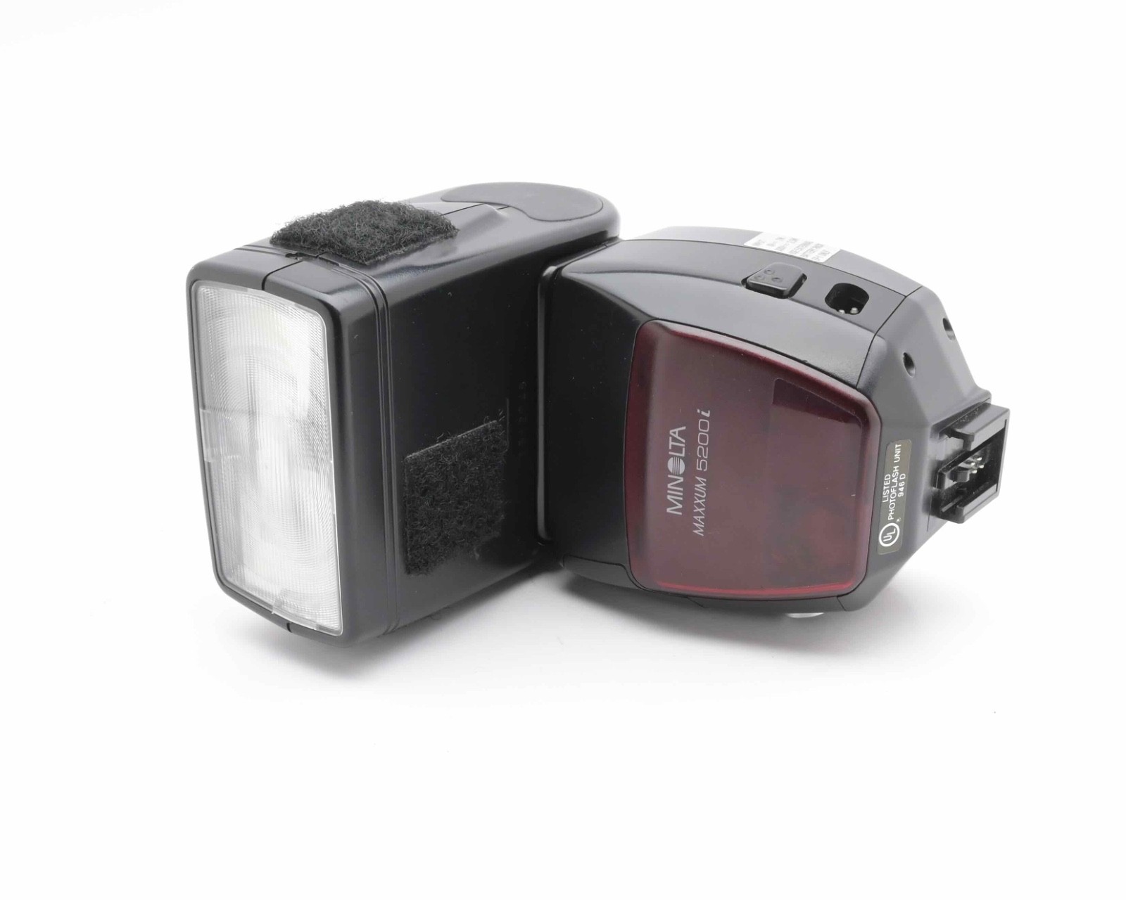 Minolta Maxxum 5200i Flash with Case & Stand (#20360)