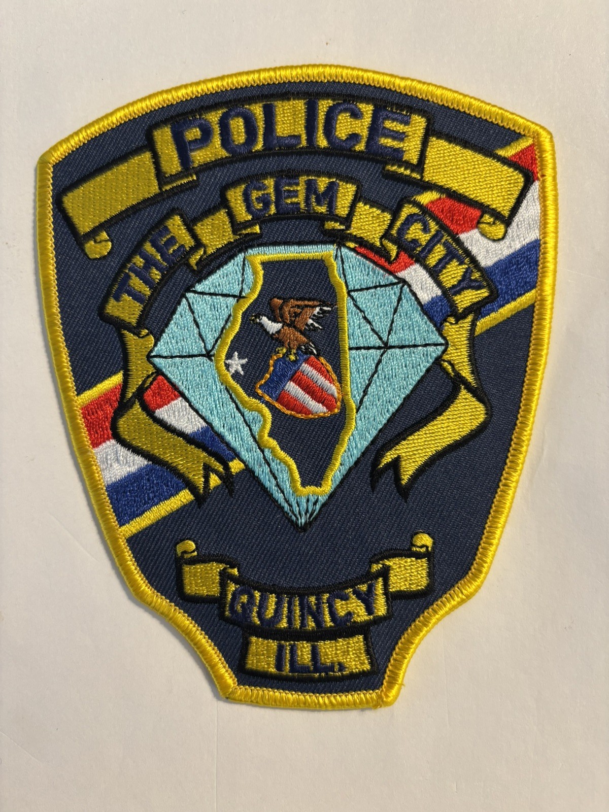 QUINCY, Illinois                                  Police Department Patch