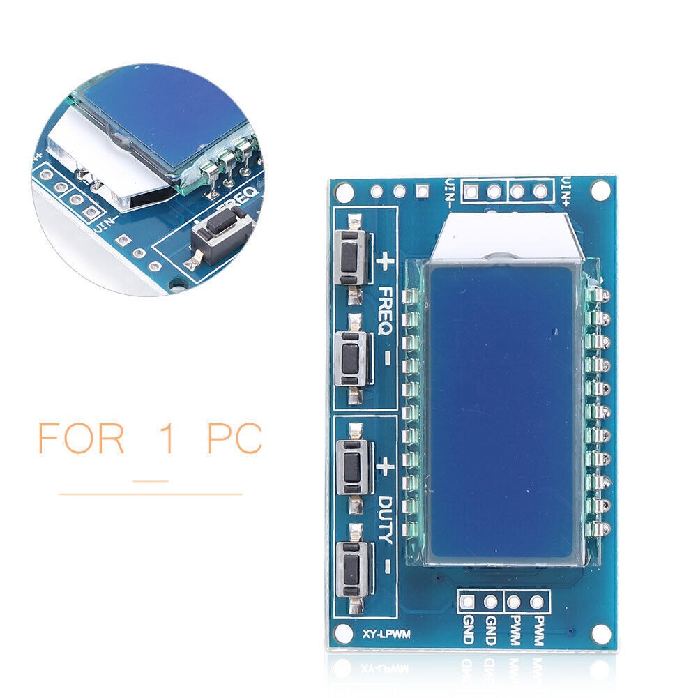 Signal Generator Module Adjustable PWM Pulse Frequency Duty Cycle Square Wave