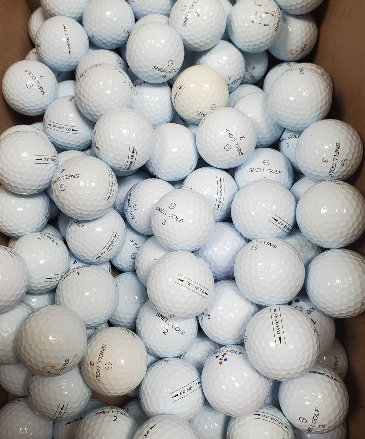 Snell Mix AAAA Near Mint 50 Used Golf Balls 4A