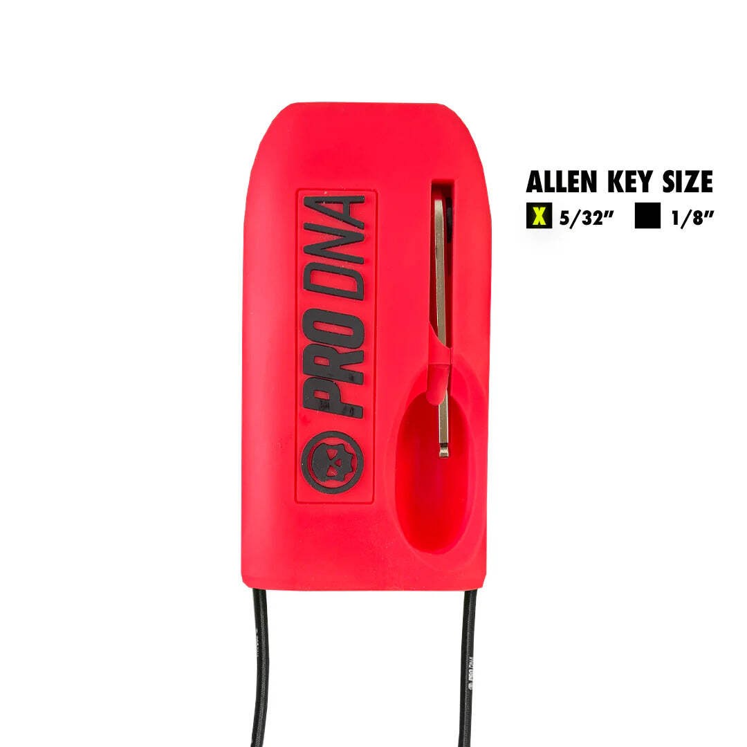 Infamous Pro DNA Set-Stop Barrel Cover - Red 5/32