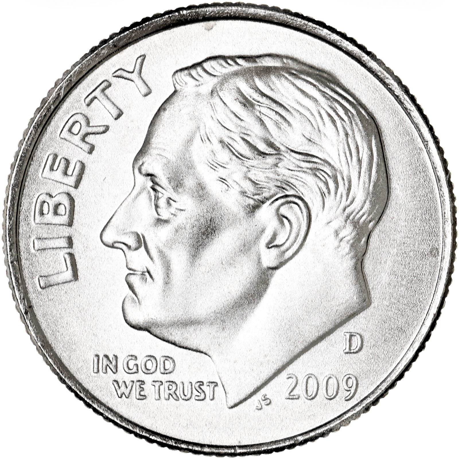 2009 D Roosevelt Dime Satin Finish