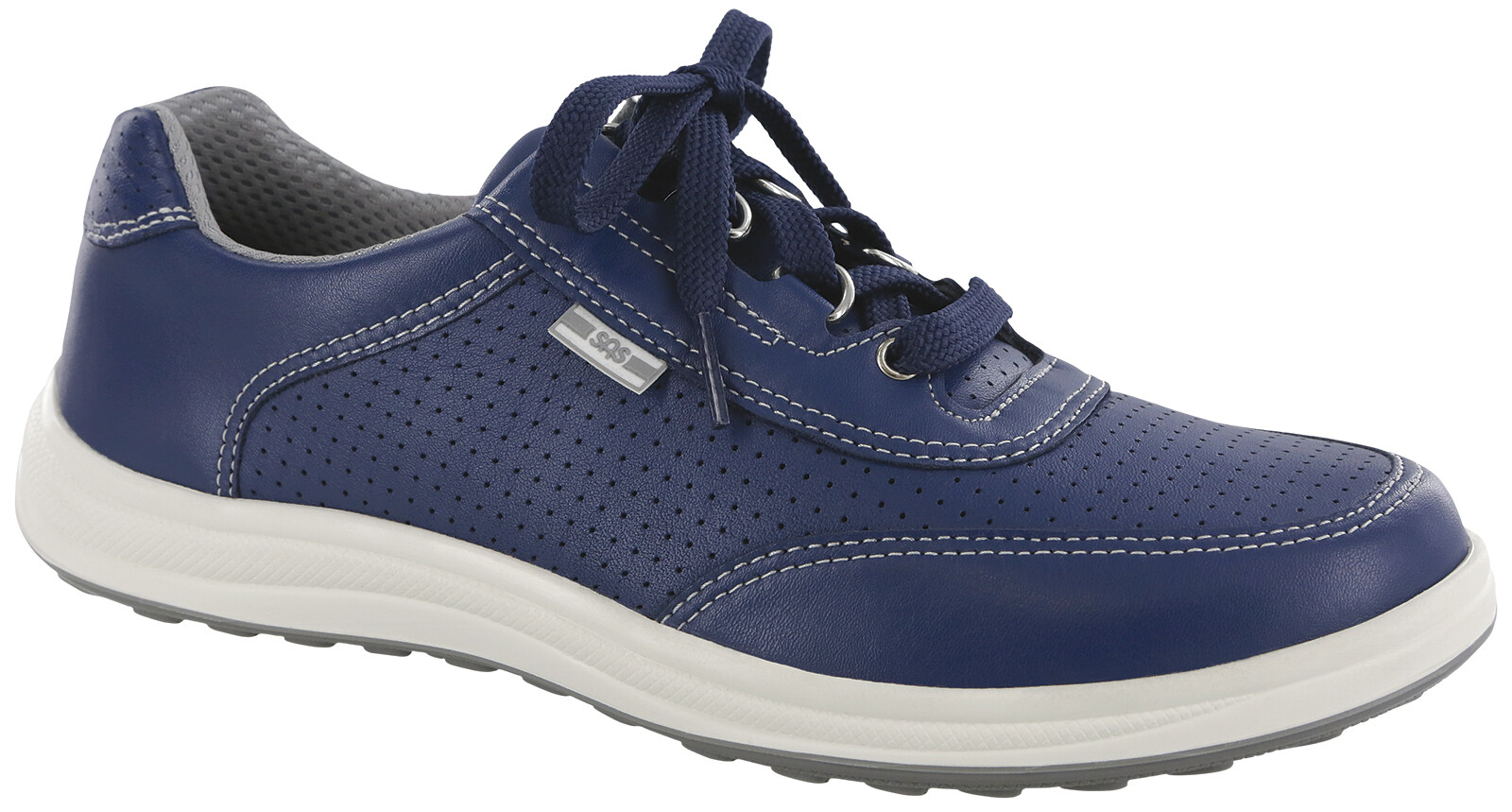 SAS Women's Shoes Sporty Lux Blue Perf Many Sizes & Widths Brand New In The Box