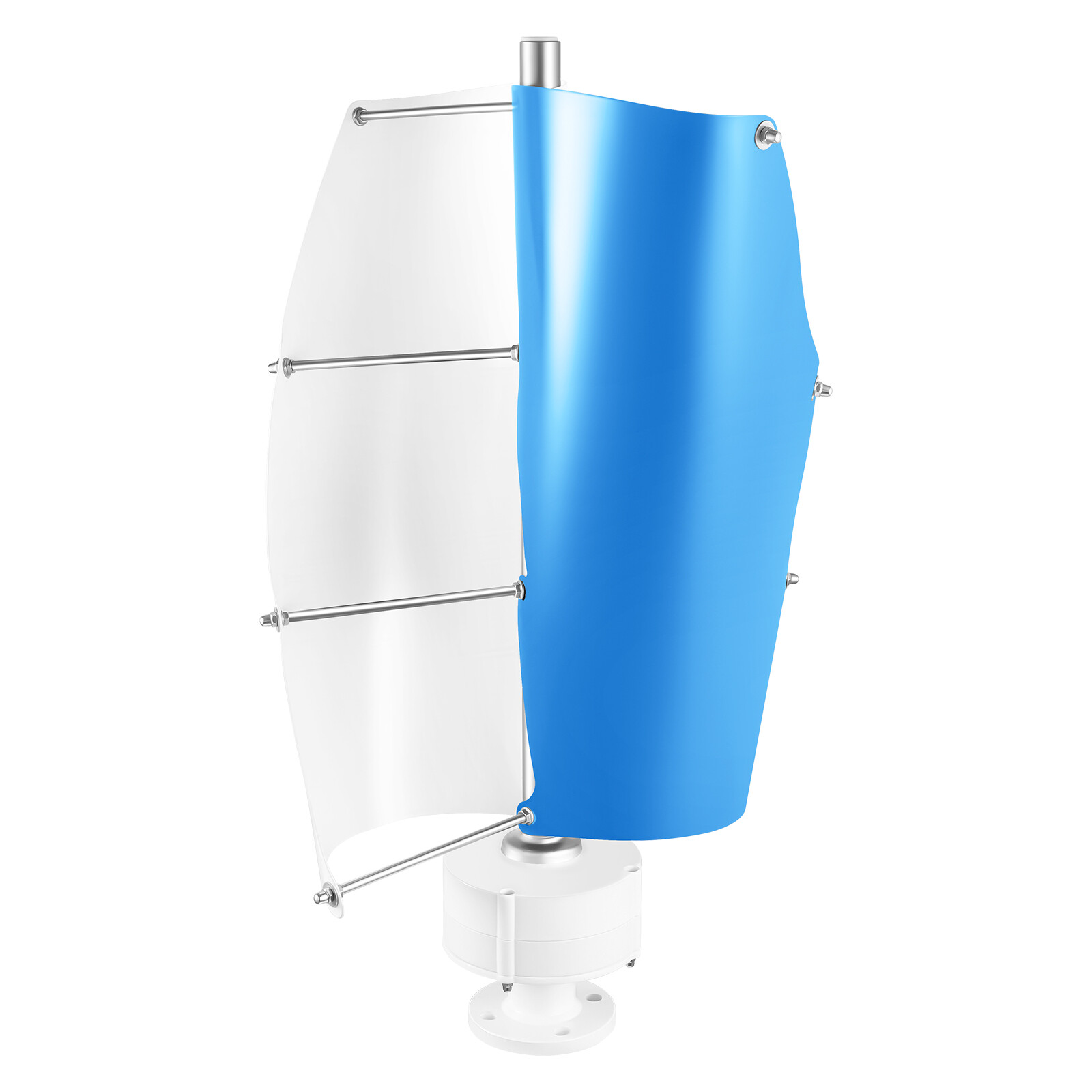Home Windmill Kit 100W Vertical Axis Wind Turbine Generator 12V with Controller