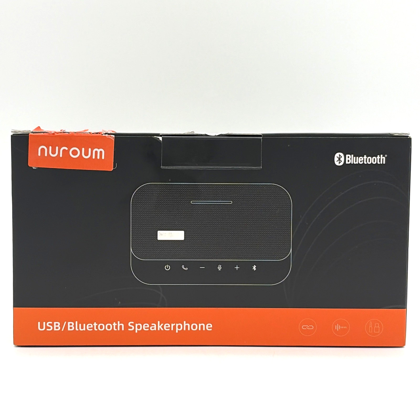 NUROUM A15 Conference Speakerphone Bluetooth 360° Noise Cancelling Mic