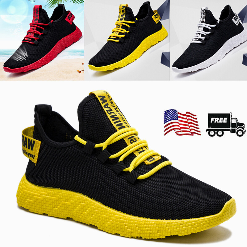 Men's Casual Sneakers Outdoor Sports Running Shoes Athletic Walking Tennis Gym