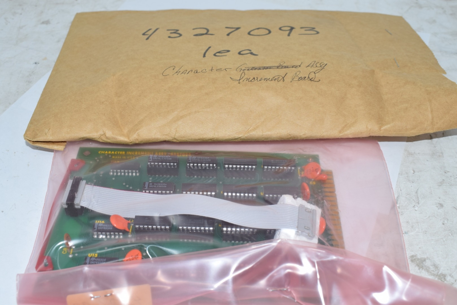 NEW Hathway Instruments 4327093 Rev. K Character Increment Assy PCB Circuit Boar