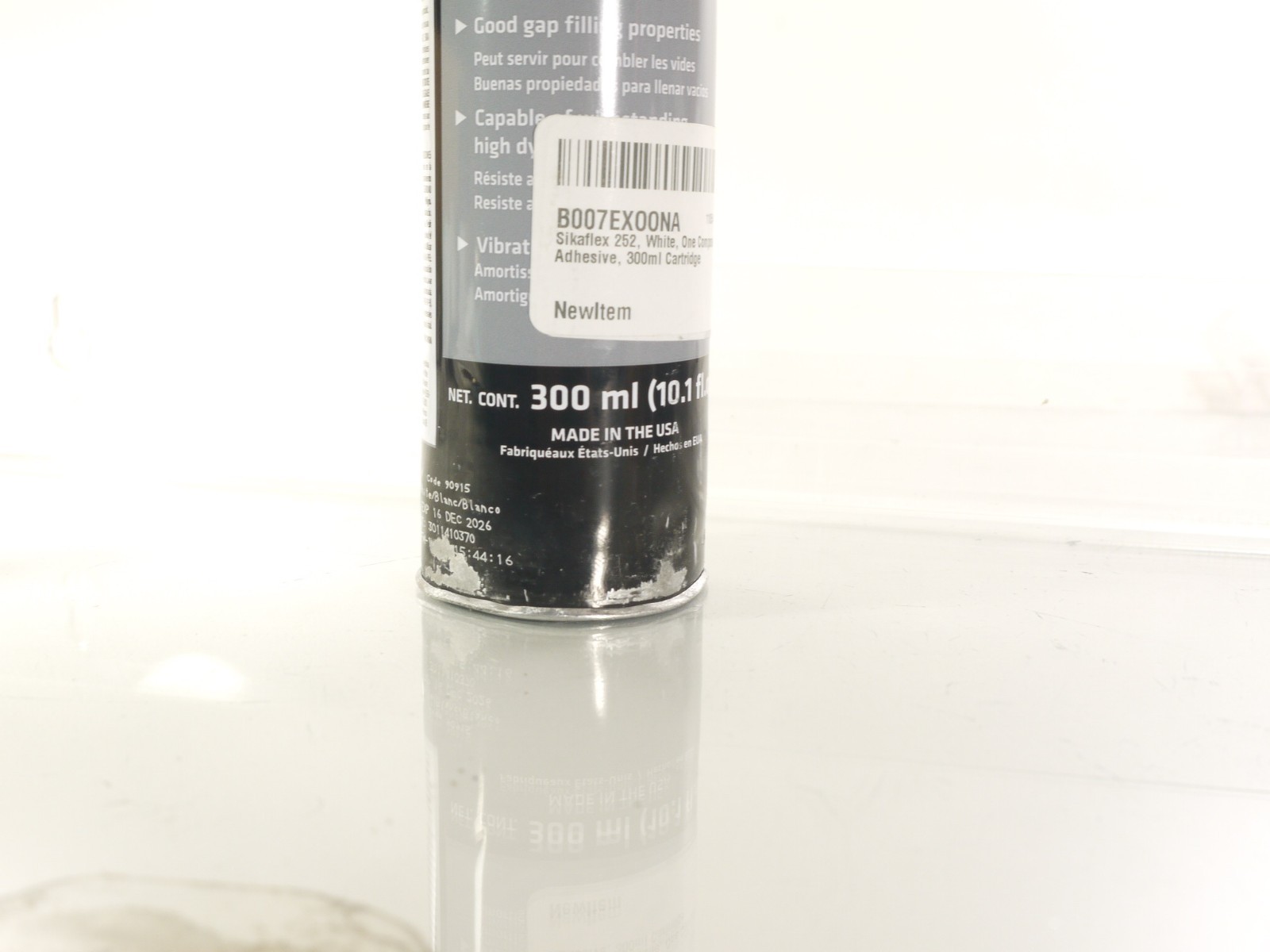 Sikaflex 252 White 10oz Cartridge SEALED