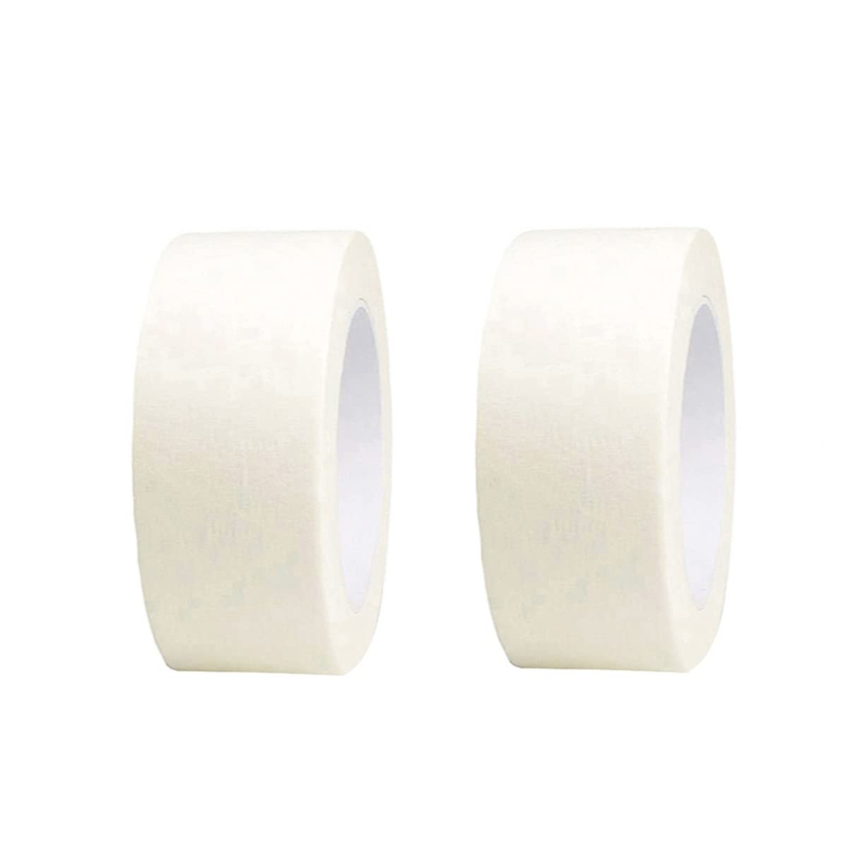 2 Inch Wide Masking Tape, General 2 X 55 Yard, 2 Rolls, Beige White