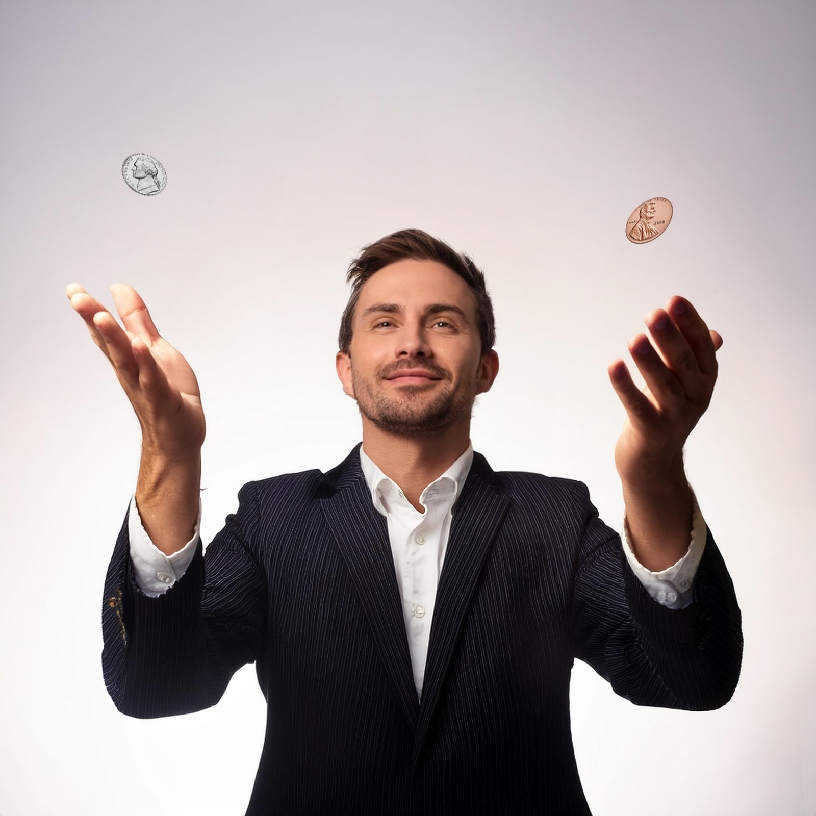 Double Headed Coin Magic Trick Package | Sided Heads 4 Combo
