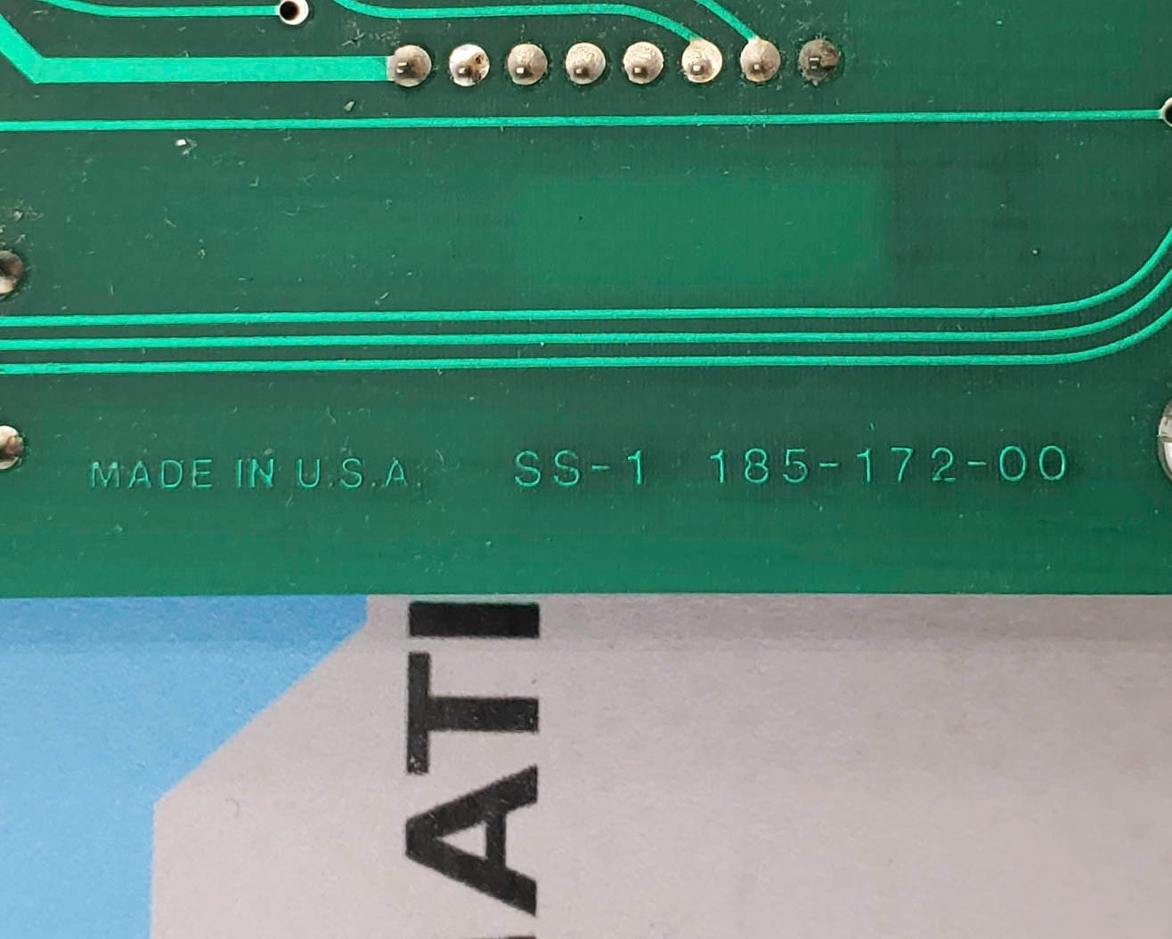 WEB 805-173-00 Circuit Board
