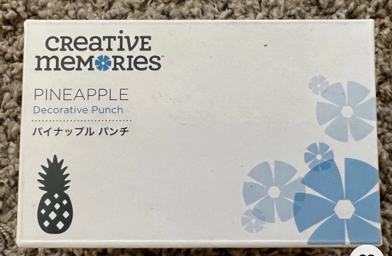 Creative Memories Pineapple Standalone Punch
