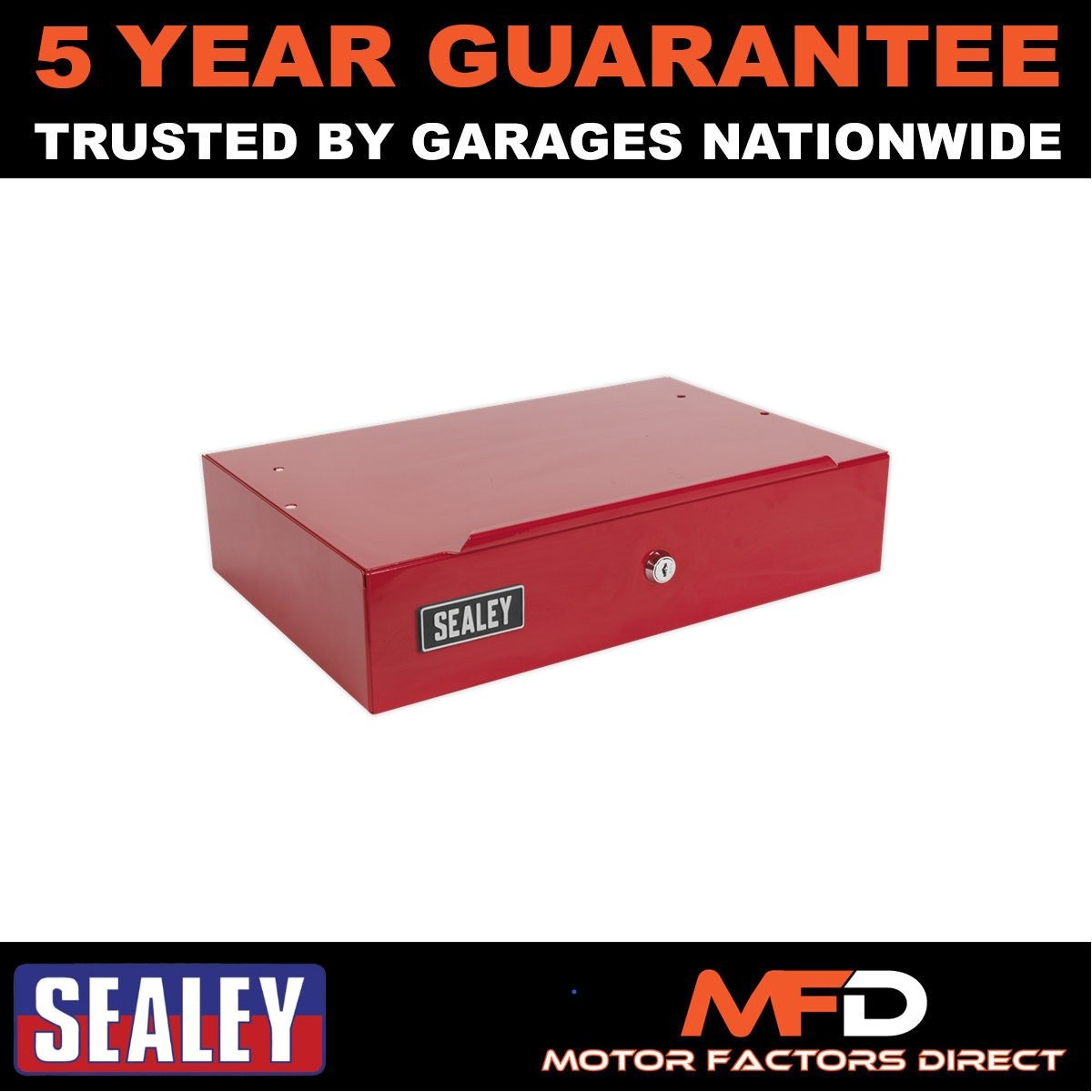 Sealey Side Cabinet for Long Handle Tools Red APLHT
