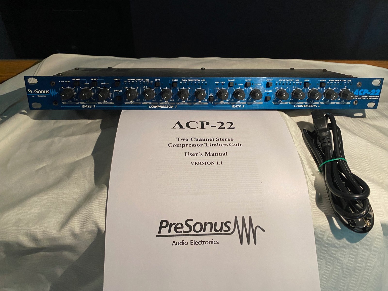 Presonus ACP22 Dual Channel Compressor and gate