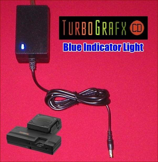 11V AC Adapter Power Supply W/LED for NEC Turbo Grafx 16 CD Docking Station NEW
