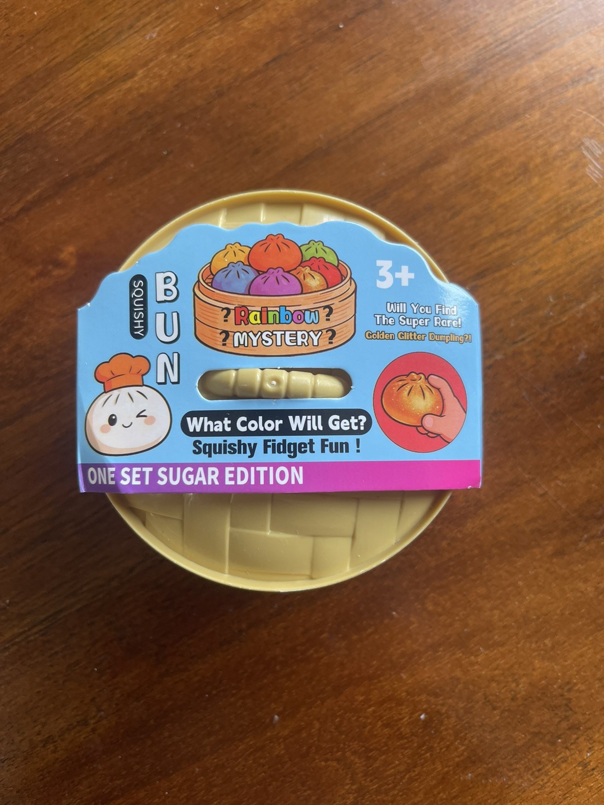 Rainbow Mystery Squishy Dumpling Viral Fidget Stress Toy New Sugar Edition