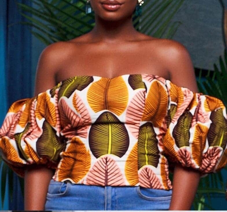 African floral shirt