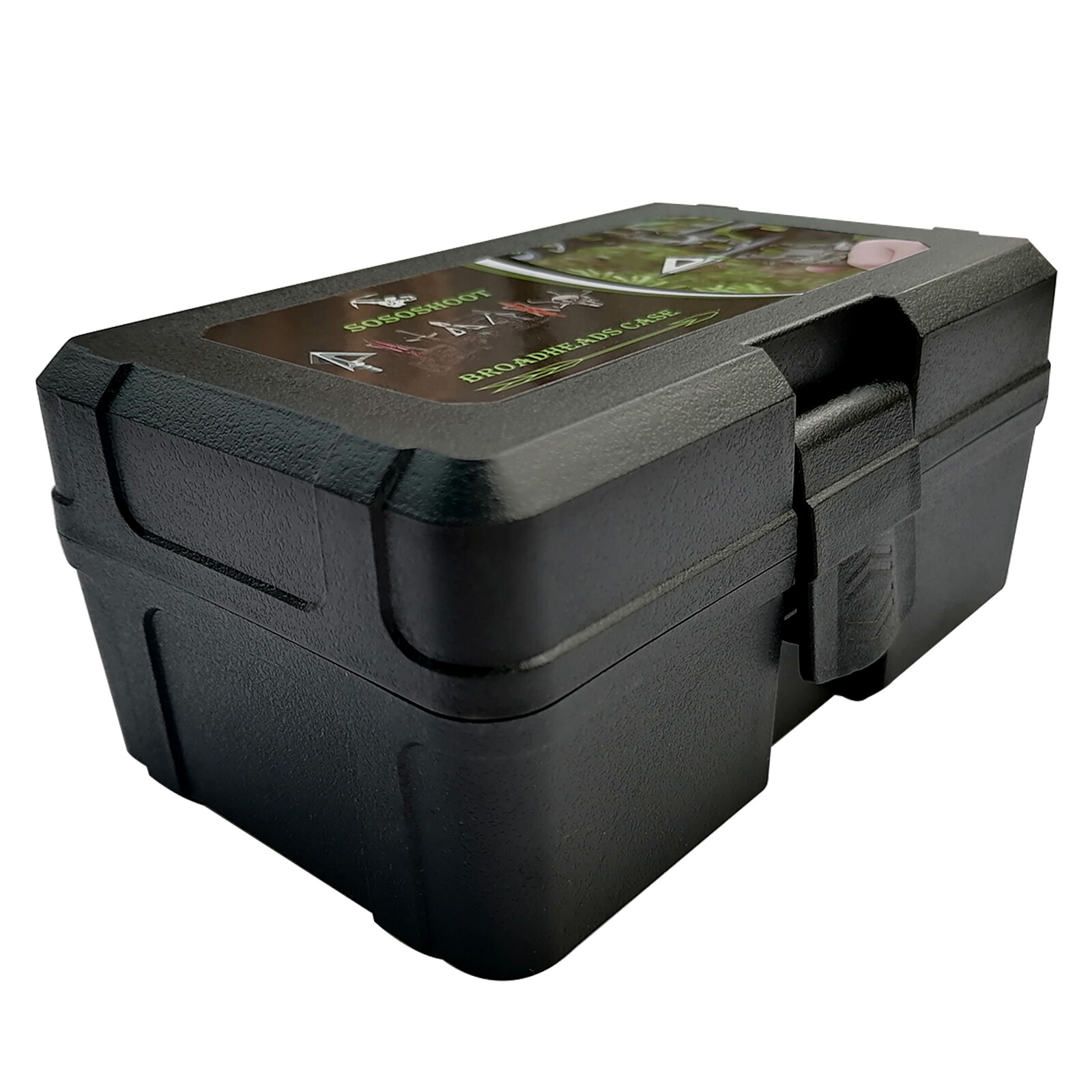 NEW PLASTIC BOX BROADHEAD PROTECTOR PORTABLE CASE CONVENIENT ARROWS STORAGE
