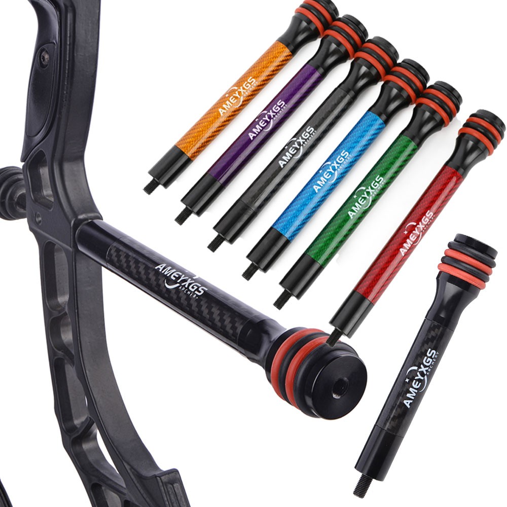 6" 8" 10" 12" Carbon Fiber Balance Bar Rod Compound Bow Hunting Archery Target