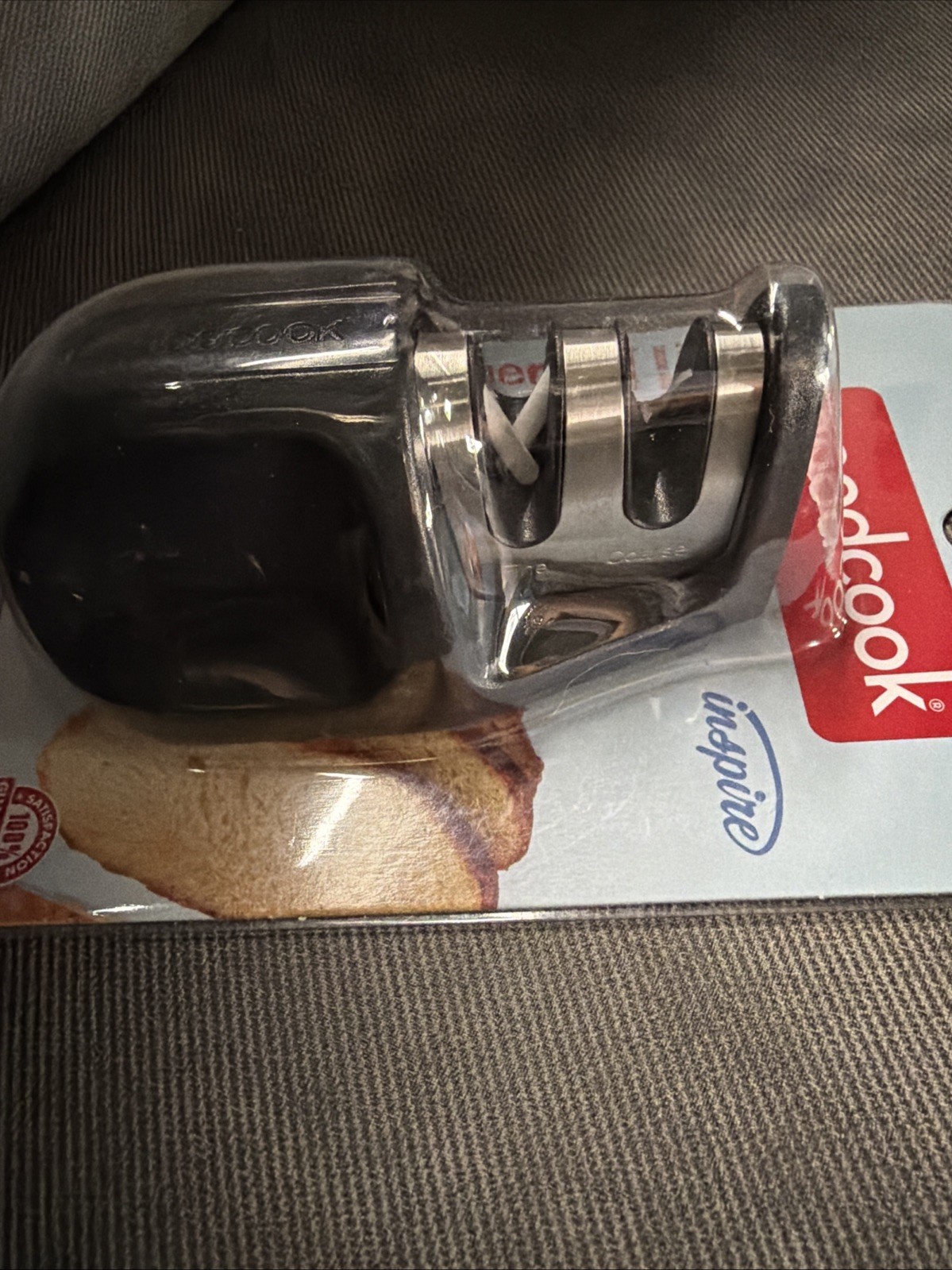 Good Cook Knife Sharpener Compact Size Kitchen Chef Accessory Mini Camp Travel