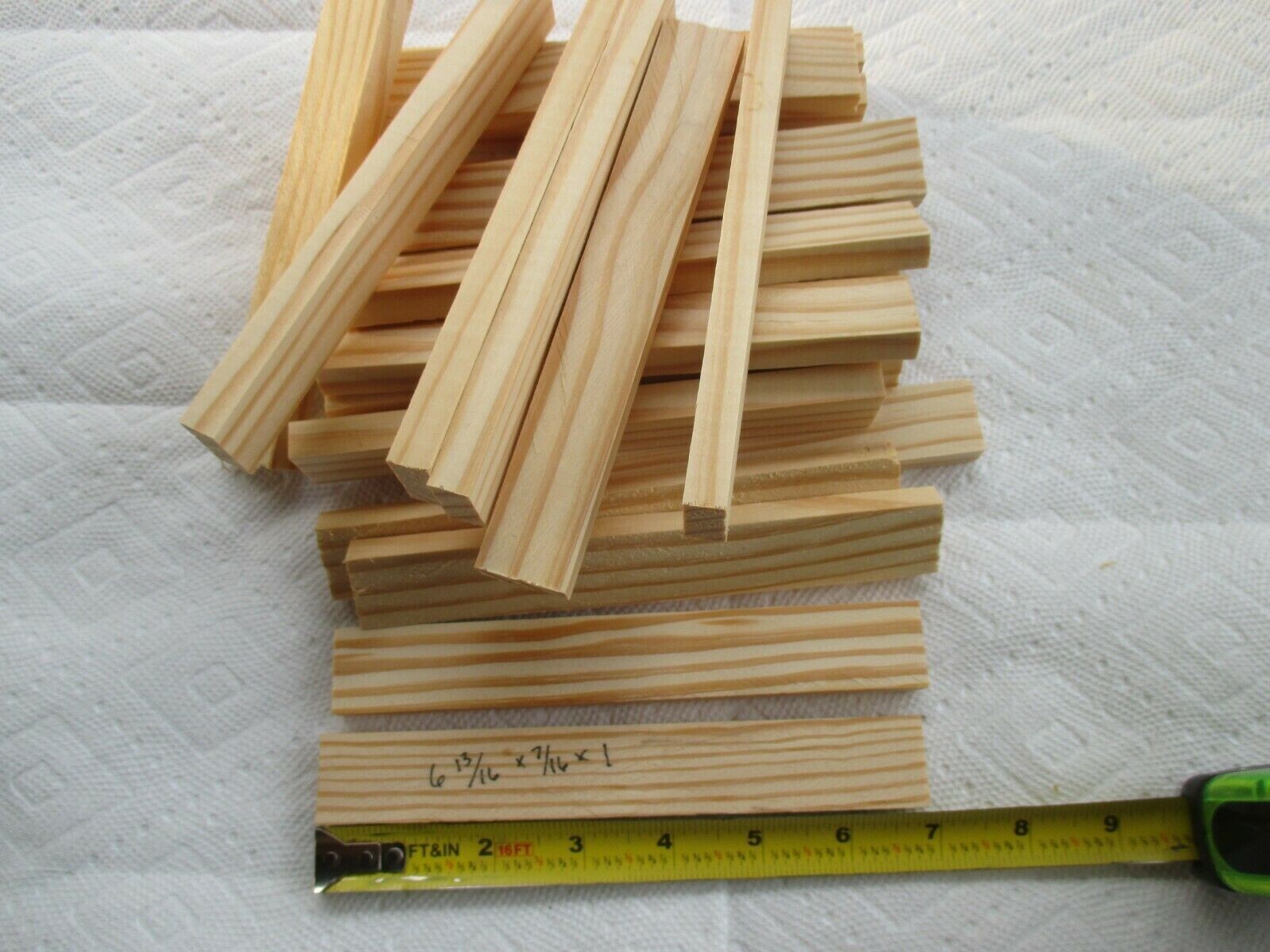 24Pc Natural Wood Fire Starter Sticks Pine Fire Starters