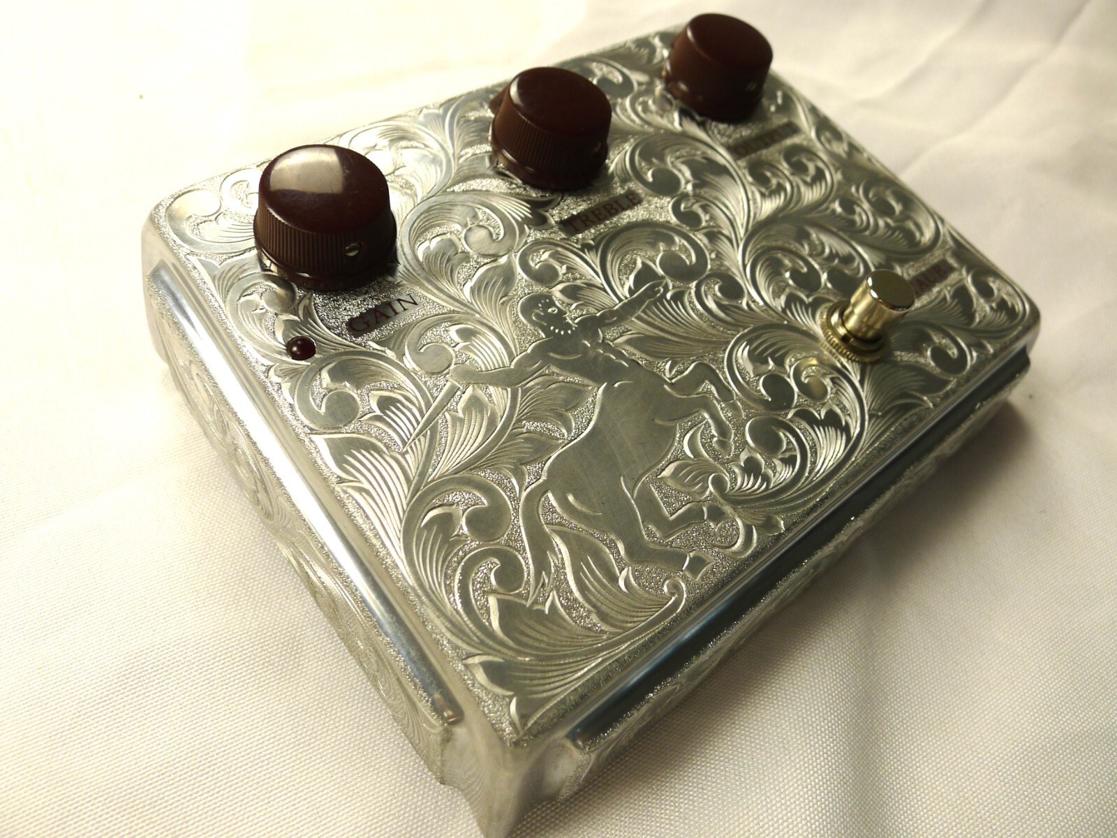 Professional Overdrive Boost Effects Pedal Completed.Hand Carved N