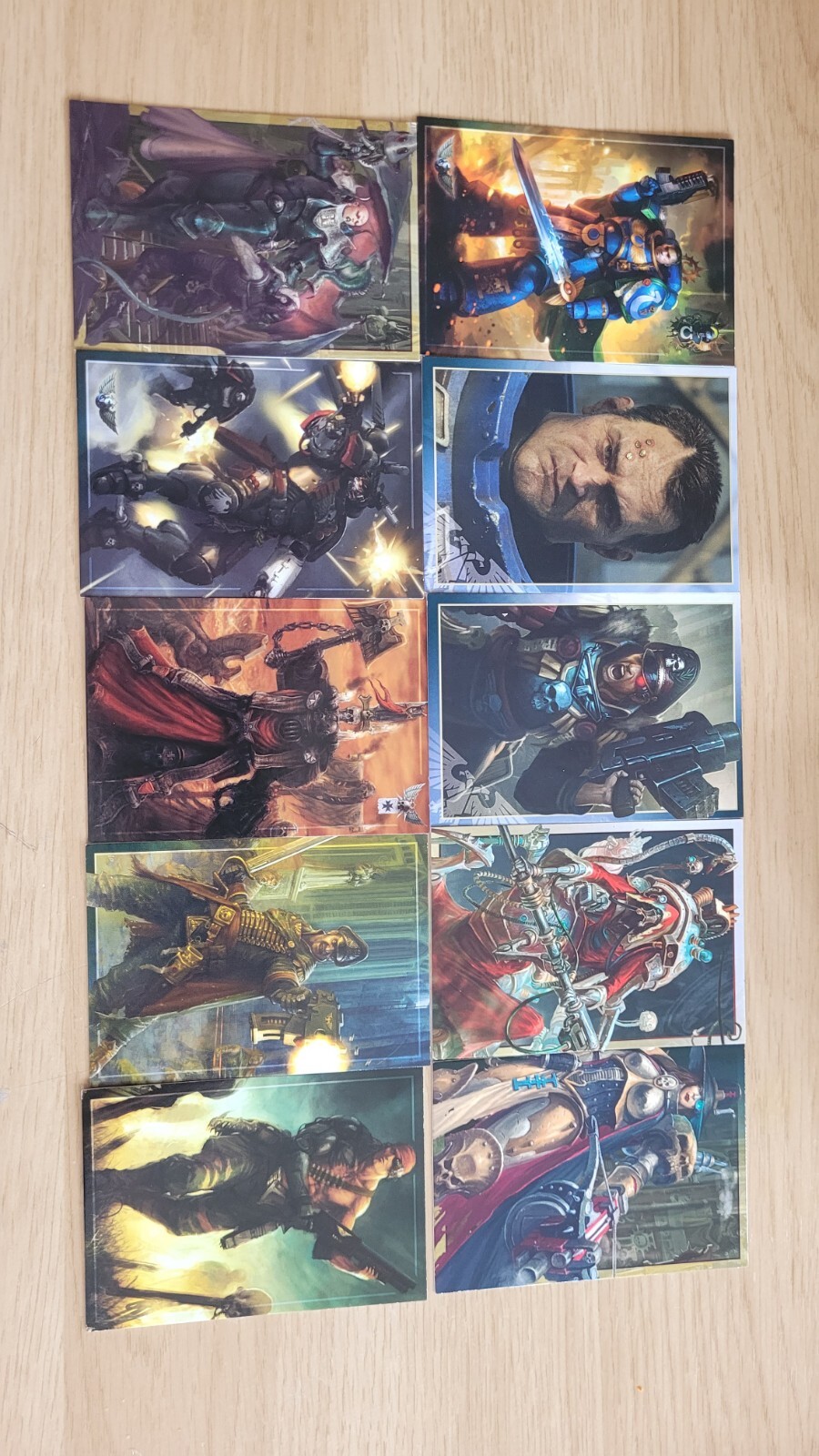 warhammer 40k trading cards