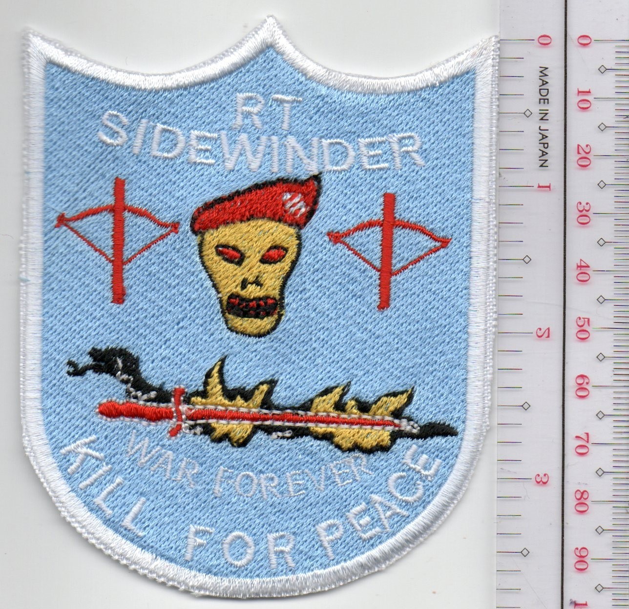 US Army Recon Team Sidewinder War Forever Patch  NO TARIFF