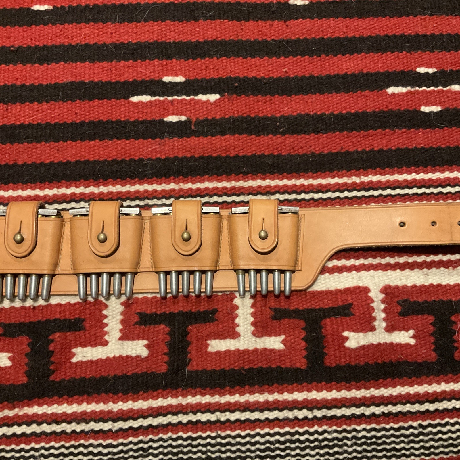 Mexican Mauser Leather Bandolier (reproduction)