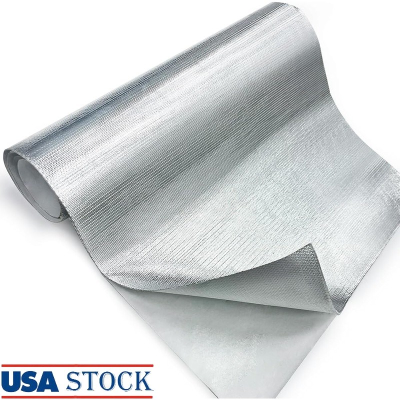 Adhesive Heat Shield Barrier Reflects 96% Radiant Heat High Temp Insulation New