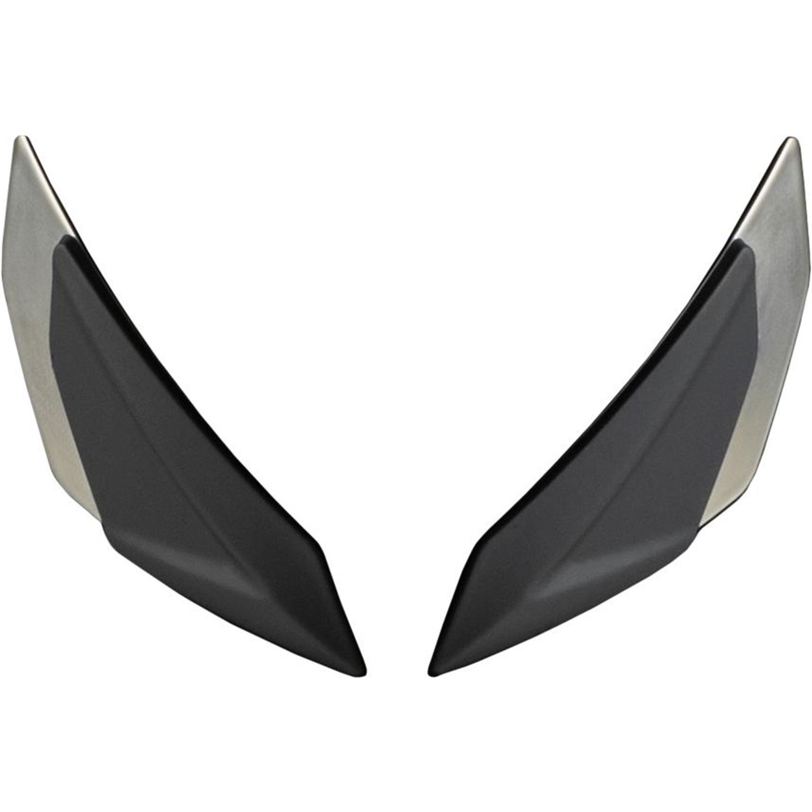 Fly Racing Sentinel Front Side Vents - Charcoal Chrome - Pair 73-89827