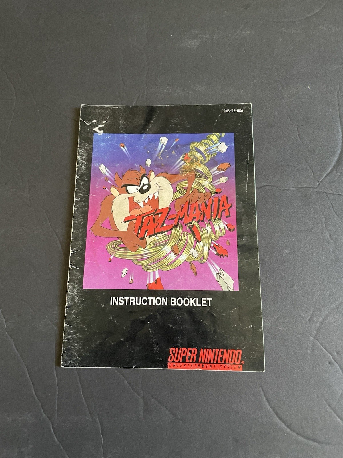 taz mania snes Manual